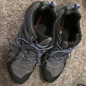 Merrell Black and Gray Athletic Shoes